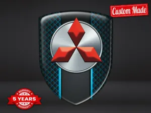 Mitsubishi Decalcomanie Vetri Veicolo Resistenti Limitati Pregiati